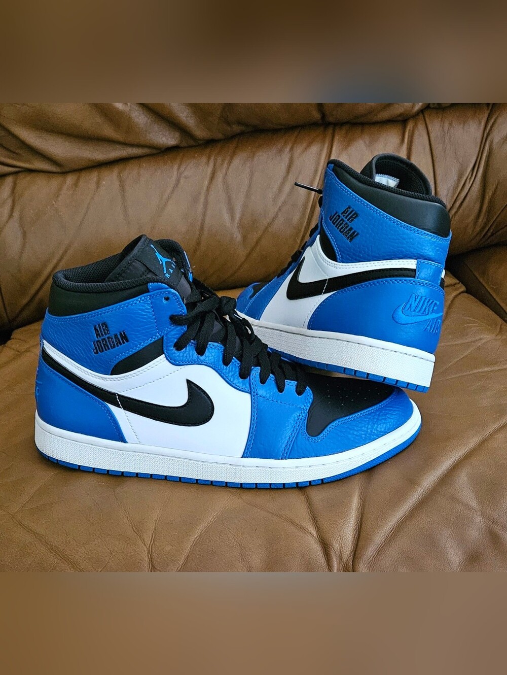 Men's Nike Air Jordan 1 High Retro OG Rare Air Soar Blue Size 11